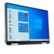 Alt View Zoom 16. Dell - XPS 2-in-1 13" UHD+ Touch-Screen Laptop - Intel Core i7- 32GB Memory - 1TB Solid State Drive - Platinum Silver, Black interior.