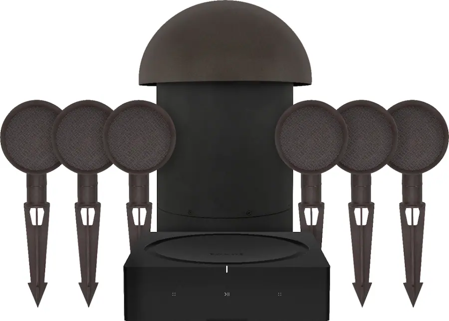 Sonance MAG6.1 Mag Series 6.1 Ch. Landscape Outdoor Speaker System ...