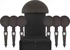 Front. Sonance - MAG6.1 - Mag Series 6.1-Ch. Landscape Outdoor Speaker System Powered by Sonos (Each) - Brown/Black.