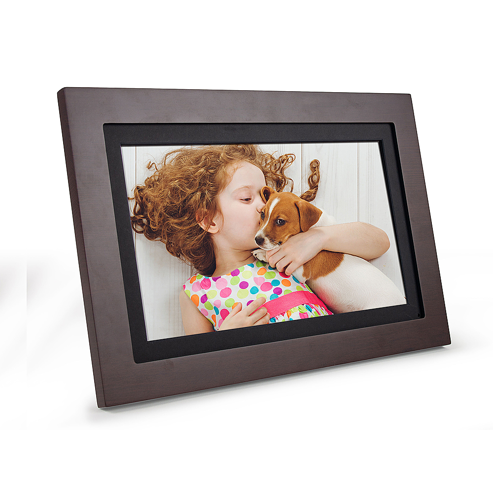 Brookstone - SimplySmart Home PhotoShare, 14" Wireless, Digital Photo Frame