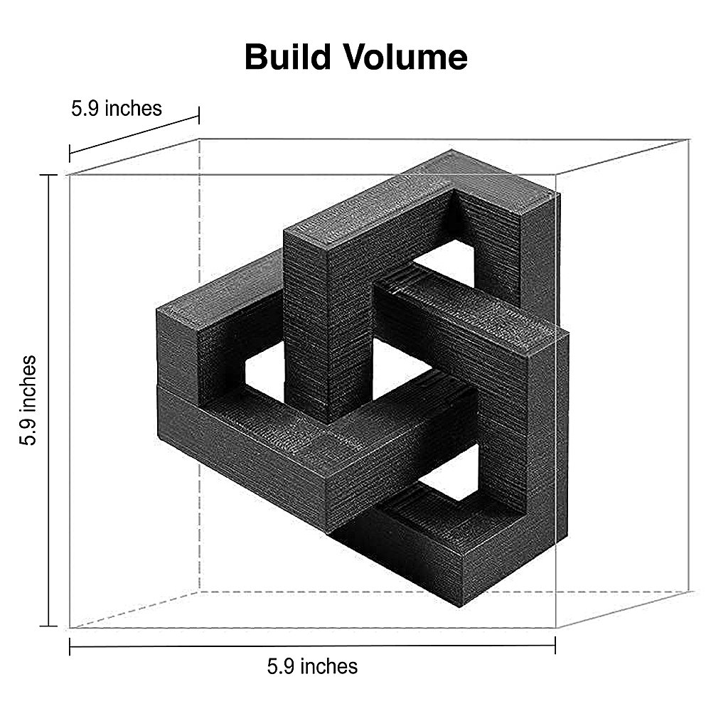 Left View: MakerBot - METHOD X True Color ABS Filament - Black