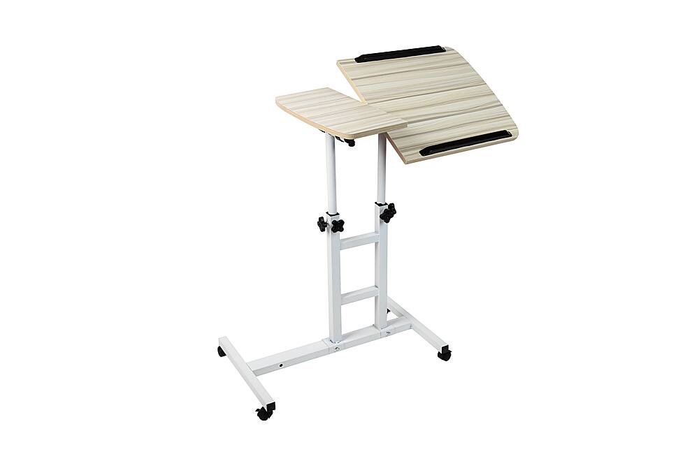 Best Buy Mind Reader Variable Height Rolling Standing Desk White