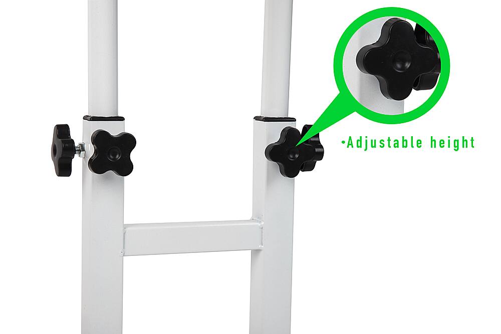 Best Buy Mind Reader Variable Height Rolling Standing Desk White