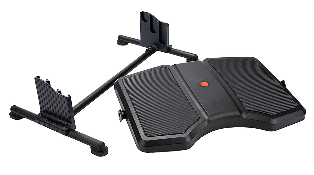 Mind Reader - Active Adjustable Footrest Under Desk - Black