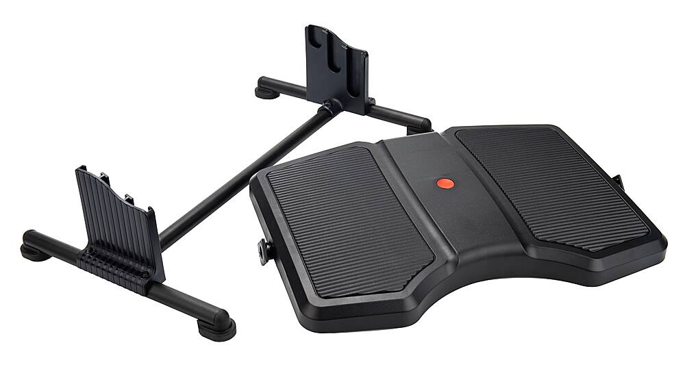 Alt View 13. Mind Reader - Active Adjustable Footrest Under Desk - Black.