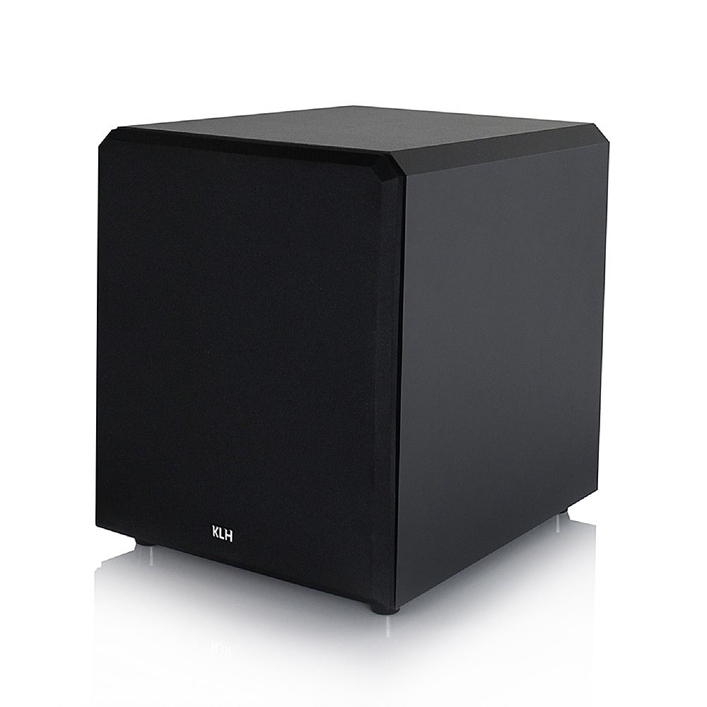 Angle View: KLH AUDIO - Stratton 10 Subwoofer - Carbon Black
