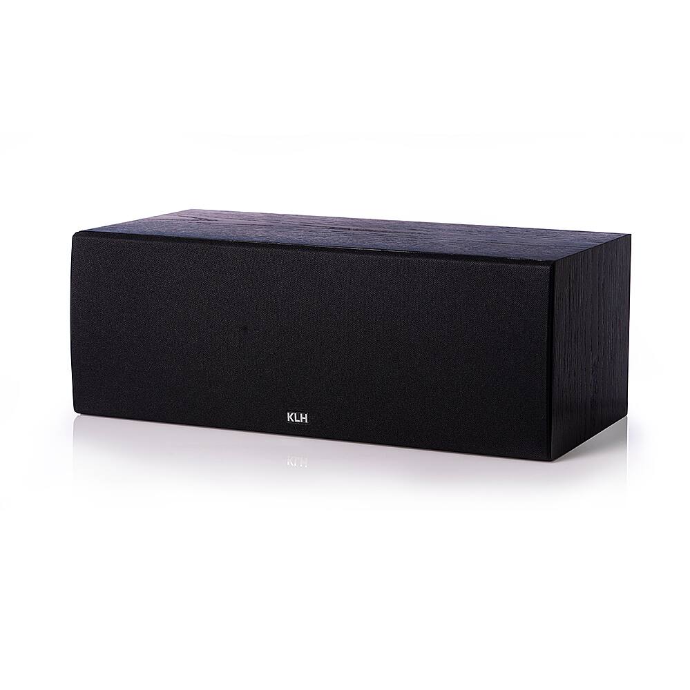 Best Buy KLH AUDIO Story Center Channel Speaker (each) Black Oak KLHF00011