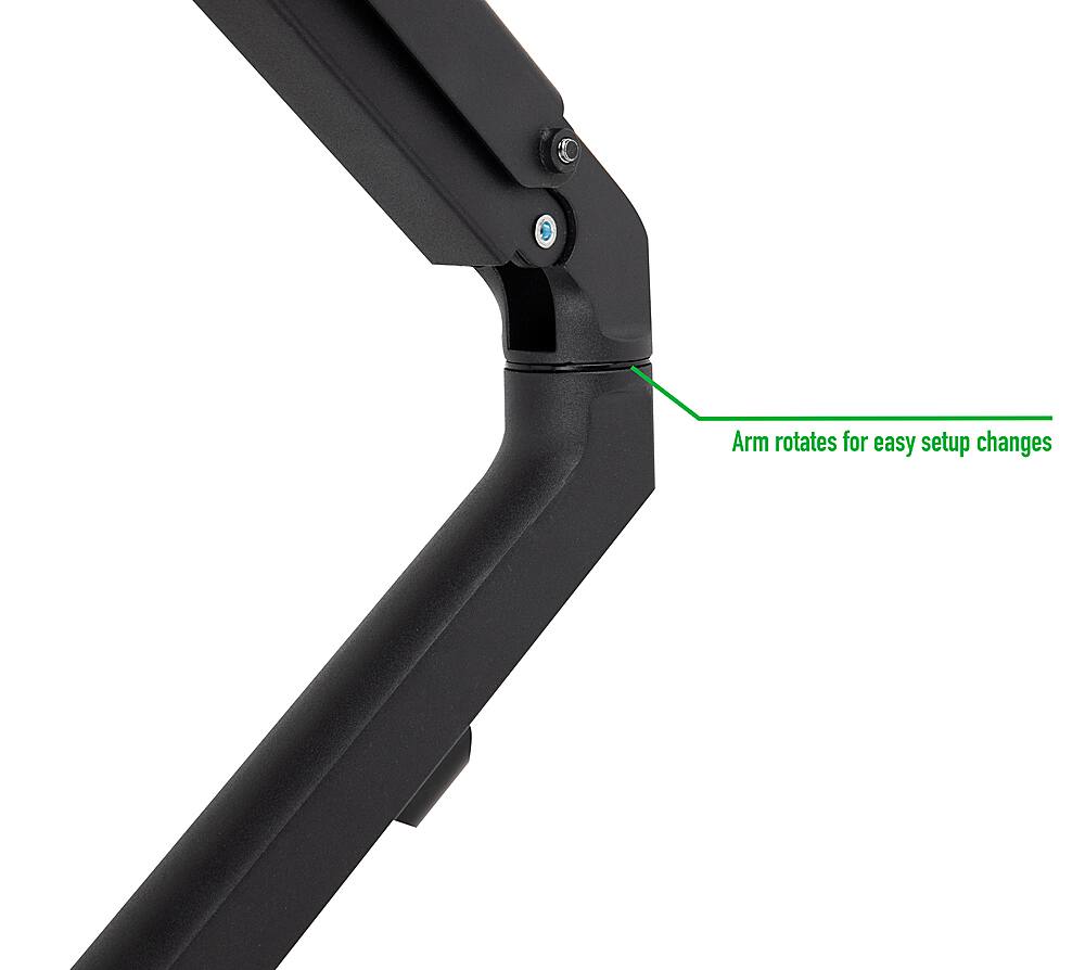 Best Buy Mind Reader Single Monitor Stand, Adjustable BLack SARMONBLK