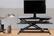 Alt View 15. Mind Reader - Convertible Standing Desk - Black.