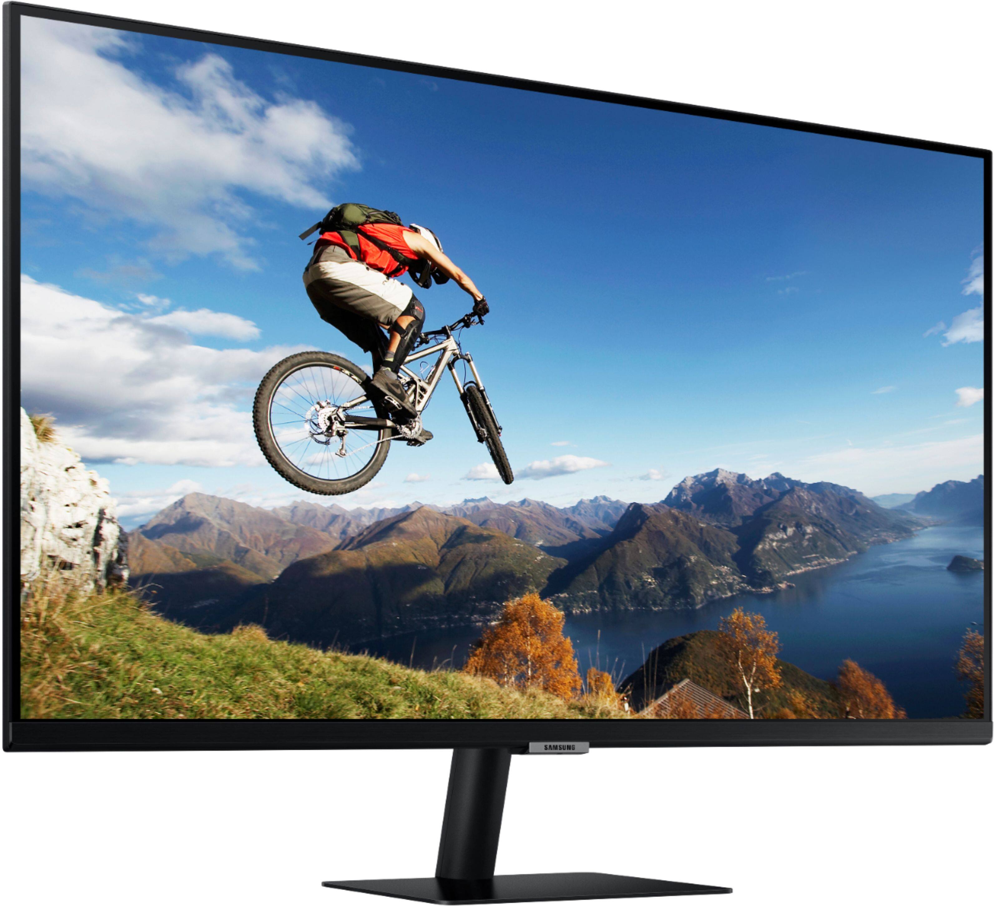 Alt View 13. Samsung - Geek Squad Certified Refurbished AM702 Series 32" LED 4K UHD Monitor with HDR - Black.
