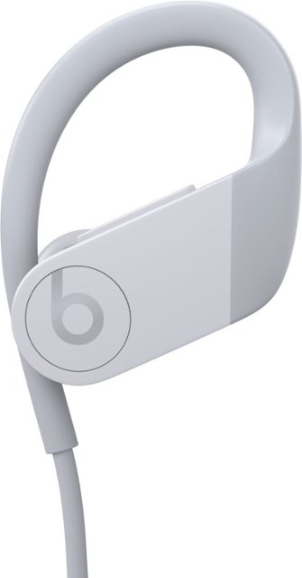 Front Zoom. Beats by Dr. Dre - Geek Squad Certified Refurbished Powerbeats High-Performance Wireless Earphones - White.