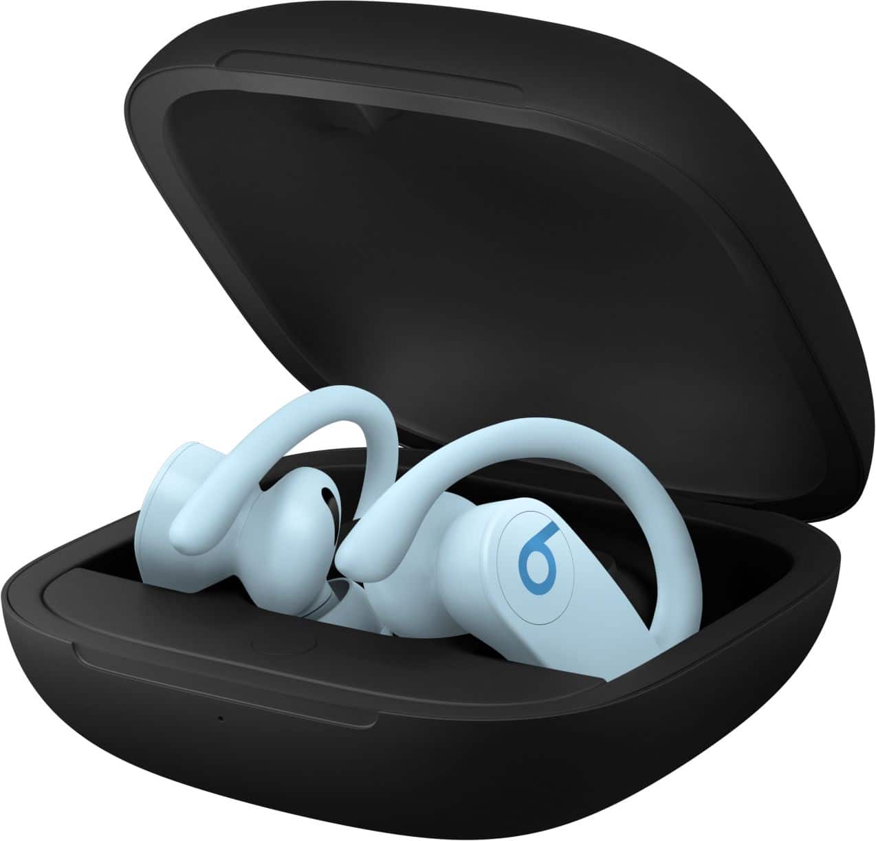 Alt View 11. Beats - Geek Squad Certified Refurbished Powerbeats Pro Totally Wireless Earphones - Glacier Blue.