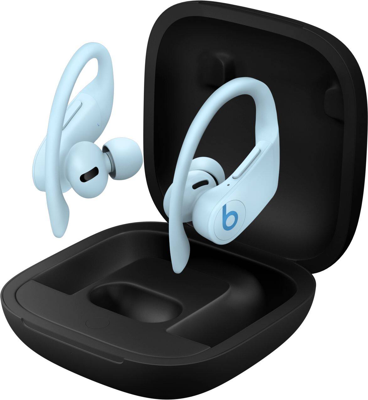 Alt View 13. Beats - Geek Squad Certified Refurbished Powerbeats Pro Totally Wireless Earphones - Glacier Blue.