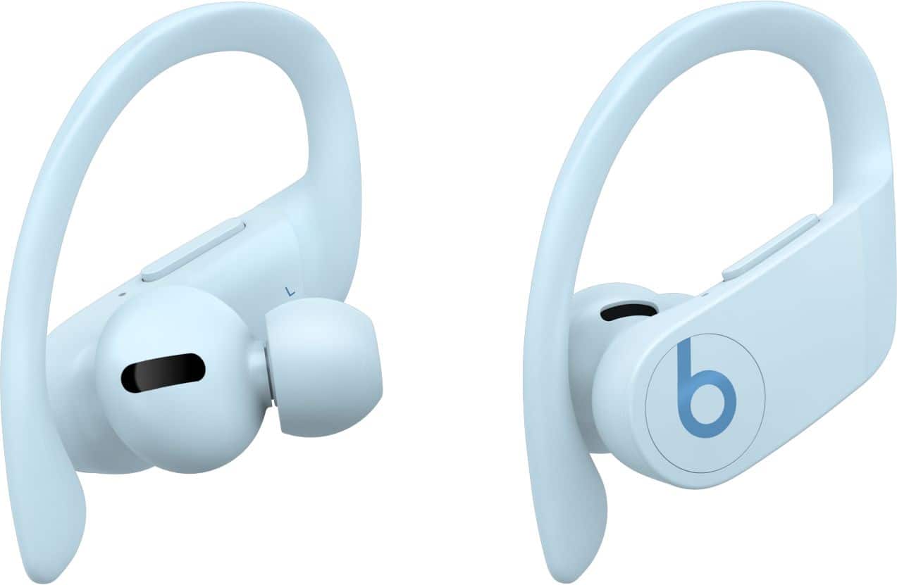 Alt View 14. Beats - Geek Squad Certified Refurbished Powerbeats Pro Totally Wireless Earphones - Glacier Blue.