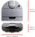 Alt View 24. Neato Robotics - D10 Intelligent Wi-Fi Connected Robot Vacuum - Silver.