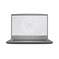 MSI - Workstation 15.6" Laptop - i7-10750H -16GB Memory - 1TB SSD - Front_Zoom