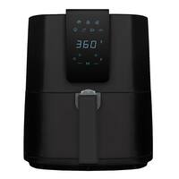Emerald - 5.2L Digital Air Fryer - Black - Angle_Zoom