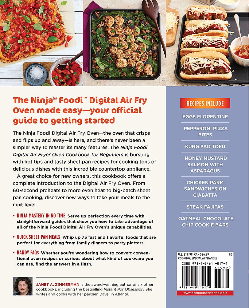 Left View: Callisto Media - Ninja Foodi Air Fry Oven Cookbook Beginners - Multi
