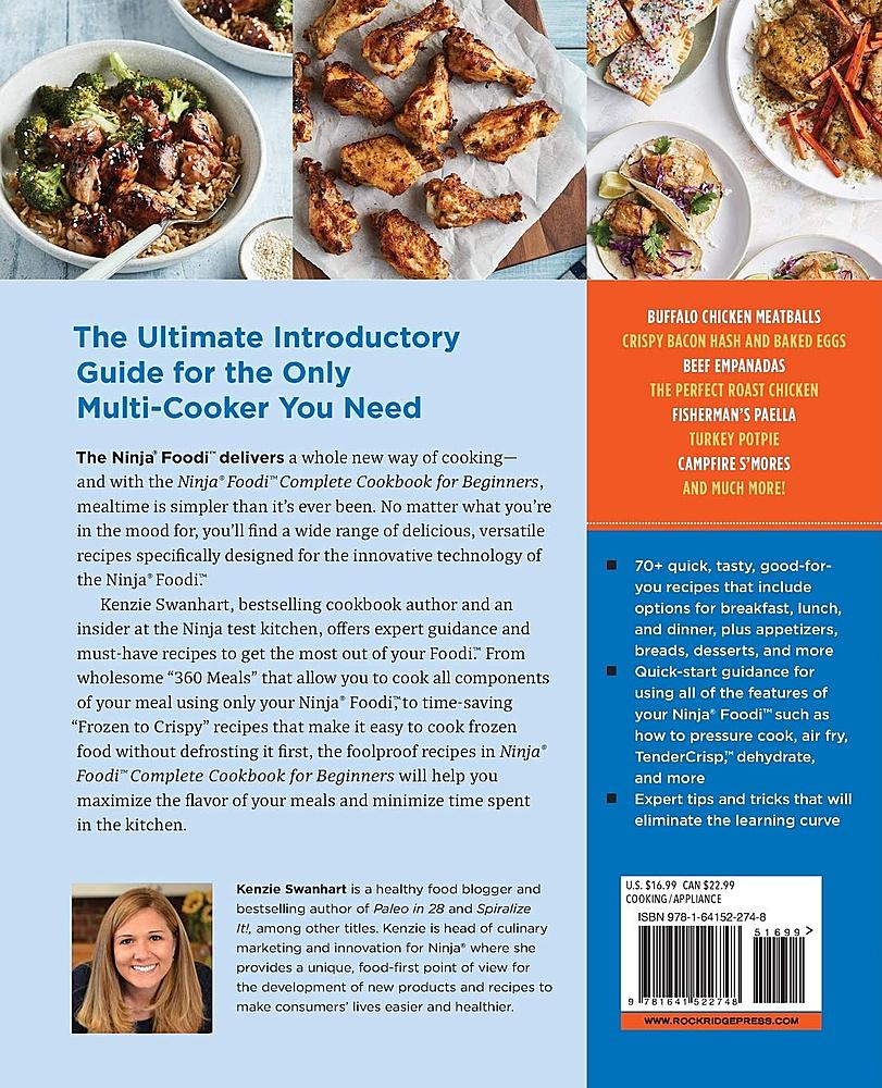 Left View: Callisto Media - Ninja Foodi The Pressure Cooker that Crisps: Complete Cookbook for Beginners - Multi