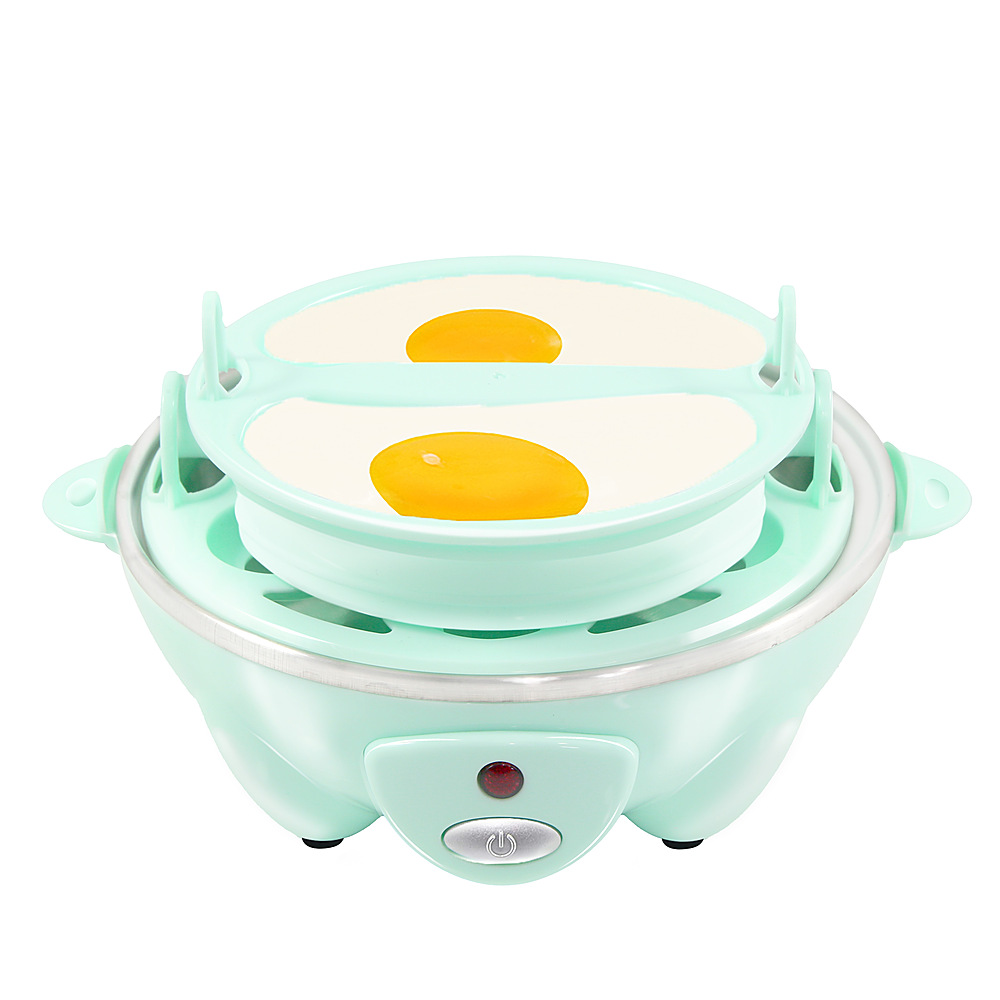 Best Buy: Elite Gourmet 7-Egg Automatic Egg Cooker Mint Blue EGC007M