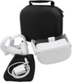 Alt View Zoom 12. CASEMATIX - Hardshell Protection Case for Meta Quest 3 and 2 VR Headsets - Black.