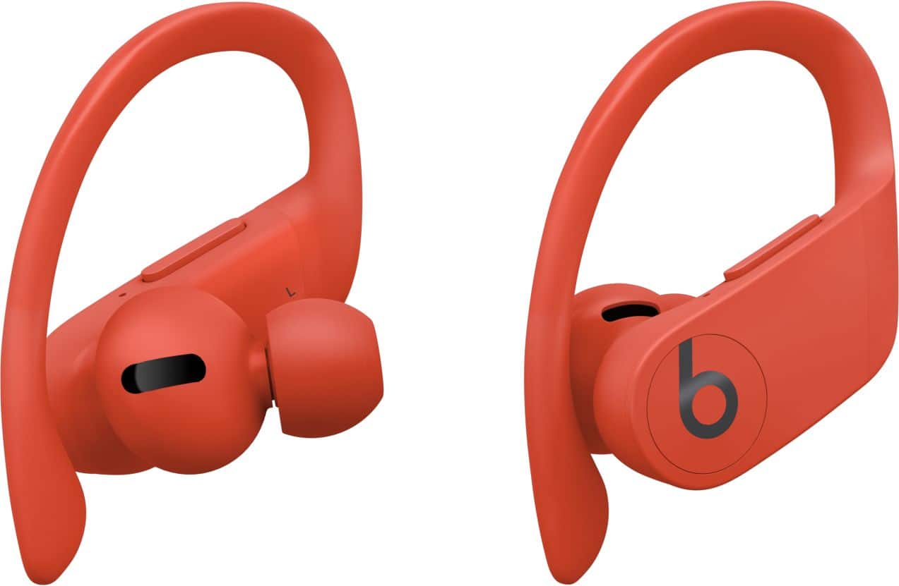 Alt View 14. Beats - Geek Squad Certified Refurbished Powerbeats Pro Totally Wireless Earphones - Lava Red.