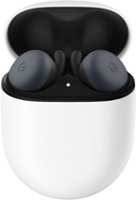 Google - Geek Squad Certified Refurbished Pixel Buds True Wireless In-Ear Headphones - Black - Front_Zoom