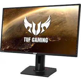 ASUS - TUF Gaming 27" 2K IPS 165Hz 1ms Gaming Monitor with G-SYNC and HDR (DisplayPort, HDMI) - Black