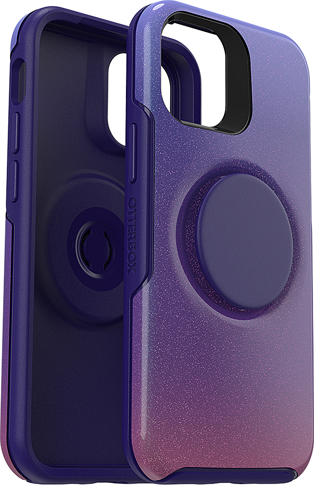 OtterBox - Otter + Pop Symmetry Case with PopGrip for Apple iPhone 12 mini