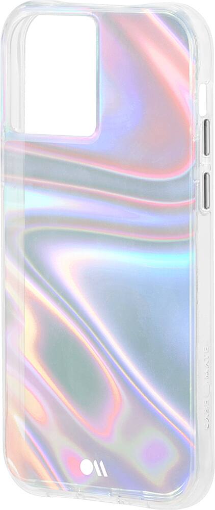 Alt View 2. Case-Mate - Soap Bubble Carrying Case With Micropel For Apple iPhone 12 Mini.