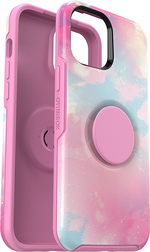 OtterBox - Otter + Pop Symmetry Case with PopGrip for Apple iPhone 12 Pro Max