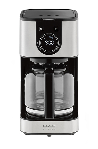 Caso Design - Hot Brew 10 cup Coffee Maker - Stainless Steel