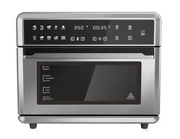 Caso Design - 26-qt Air Fryer Toaster Oven - Stainless Steel - Angle_Zoom