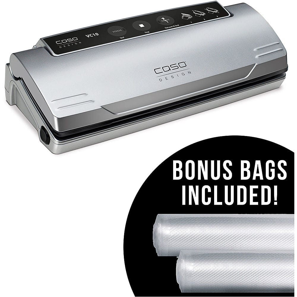 Best Buy Caso Design VC 10 Advanced Food Vacuum Sealer with Food