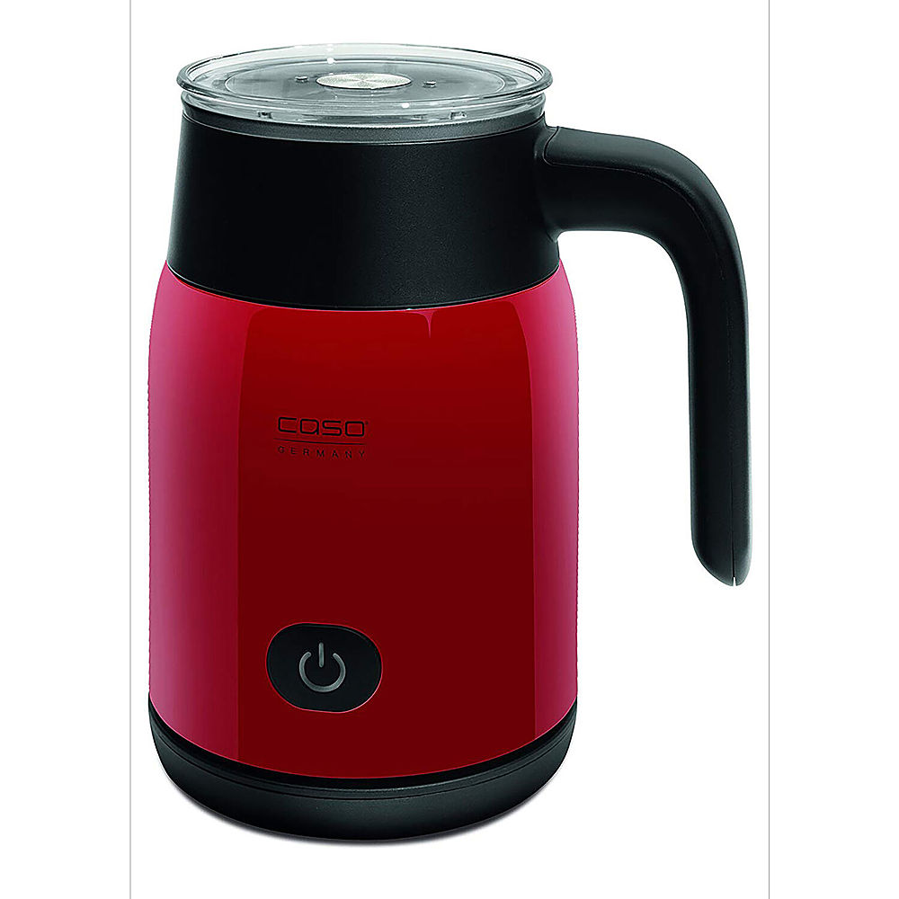 Angle View: Caso Design - Crema Magic Electric Milk Frother - Red