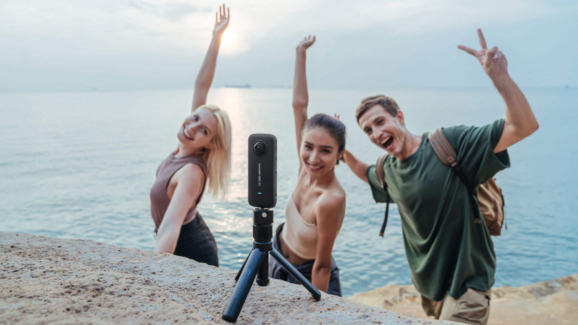 Alt View 18. Insta360 - ONE X2 360 Degree Digital Video Camera - Black.