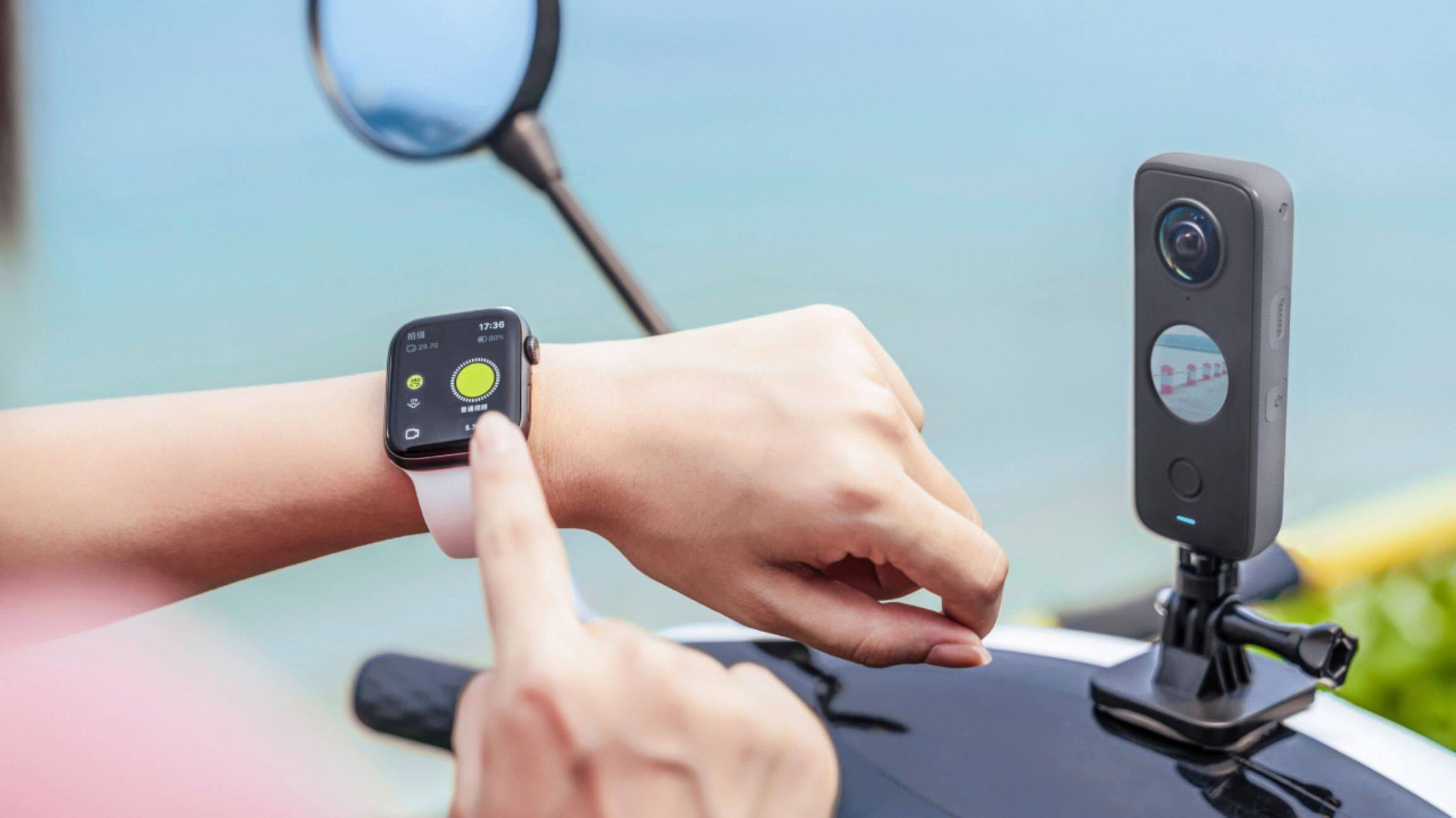 Alt View 24. Insta360 - ONE X2 360 Degree Digital Video Camera - Black.