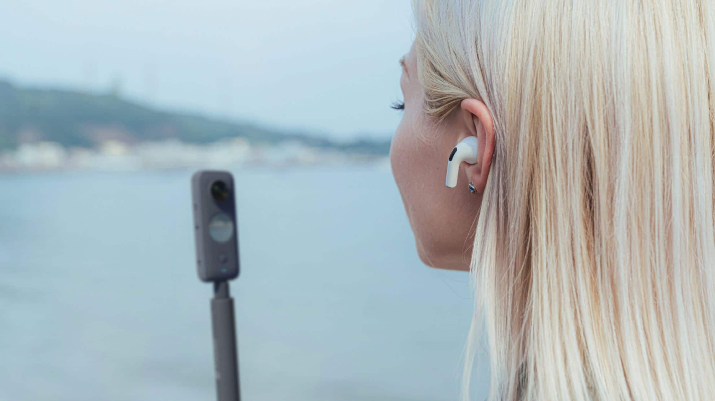 Alt View 27. Insta360 - ONE X2 360 Degree Digital Video Camera - Black.