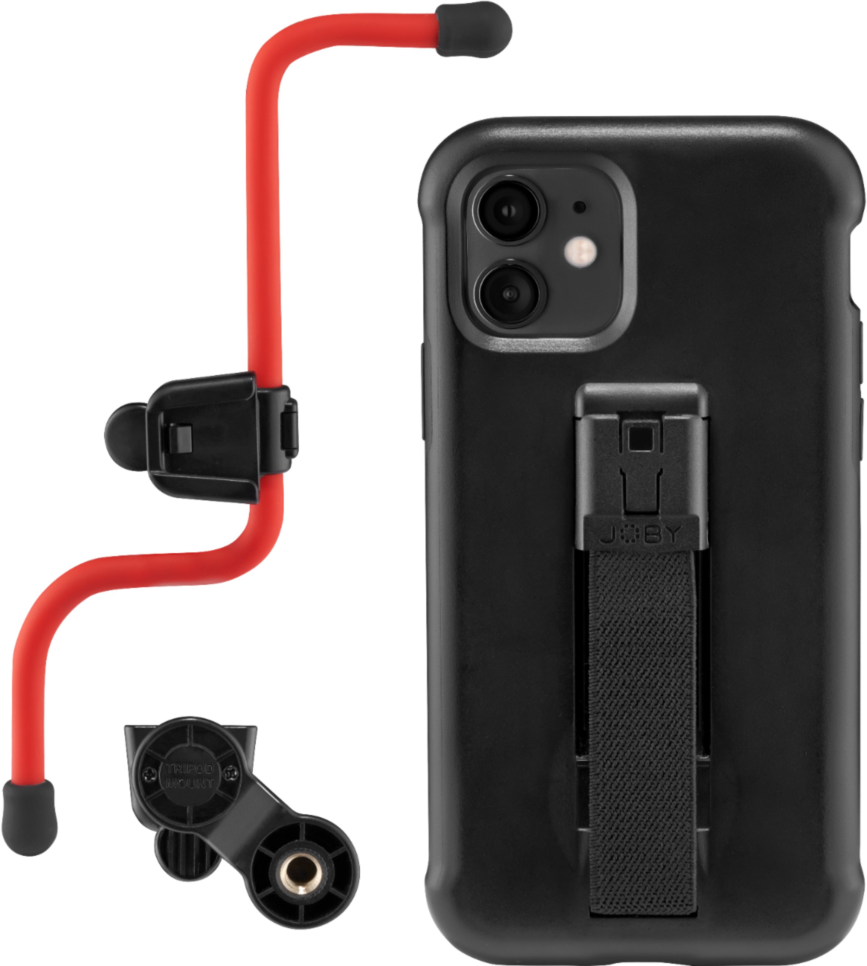 Angle View: JOBY - Freehold Kit Phone Case with Finger Loop Strap, Wrapping Arms, and 1/4" Tripod Adapter for iPhone 11