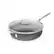 Angle. Granitestone - Granitestone 14' Non Stick Family Pan with Lid - Gray.
