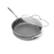 Left. Granitestone - Granitestone 14' Non Stick Family Pan with Lid - Gray.