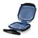 Angle. Granitestone - Blue Non Stick Low Fat Grill - Blue.