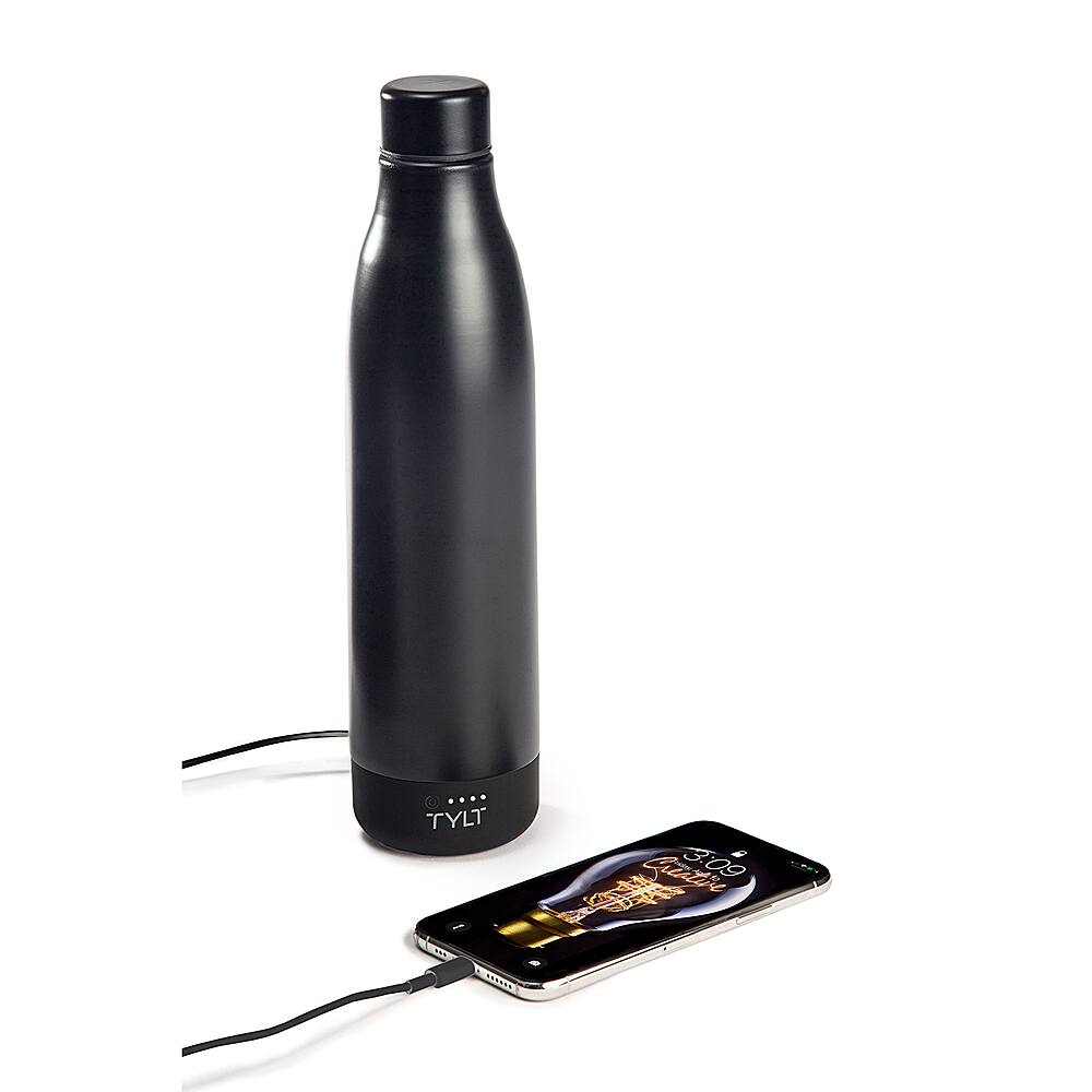 Alt View 16. TYLT - Tylt Power Bottle - Black.