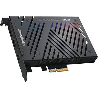 AVerMedia Live Gamer Duo 1080p Video Capture Card Black - Best Buy AVerMedia Live Gamer Duo 1080p Video Capture Card Black - Best Buy