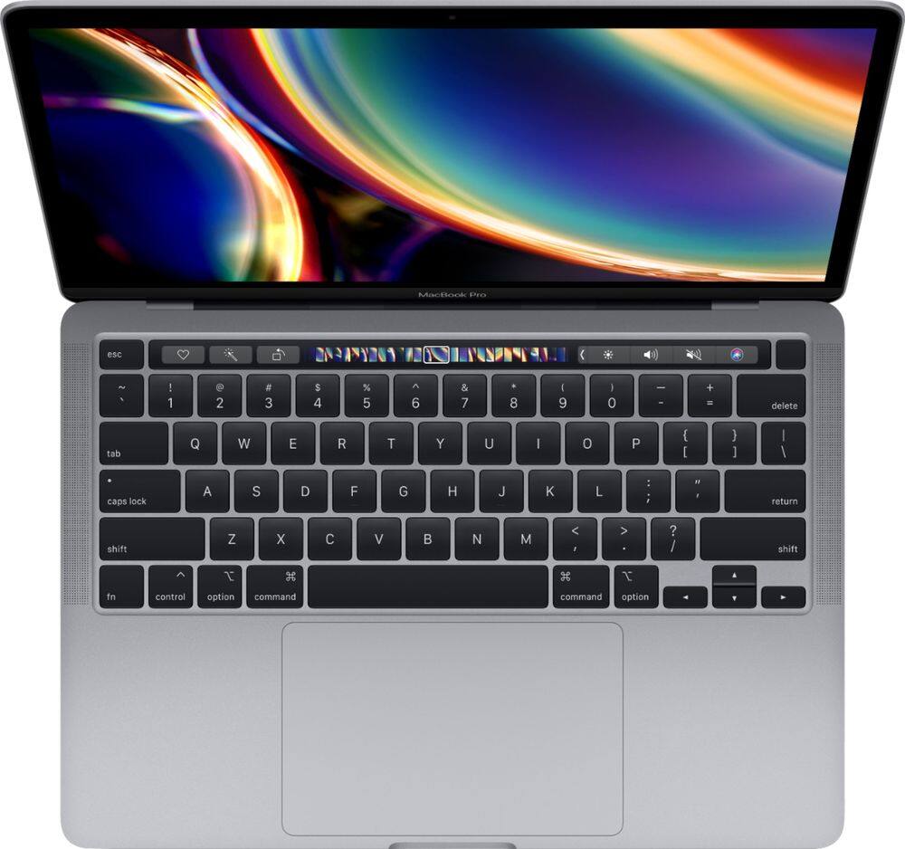 Alt View 12. Apple - Geek Squad Certified Refurbished MacBook Pro - 13" Display with Touch Bar - Intel Core i5 - 8GB Memory - 256GB SSD - Space Gray.