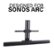 Alt View 13. Sanus - Sonos Arc Extendable Soundbar TV Mount - Compatible with TVs 50"-90" - Black.