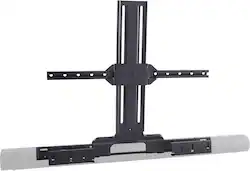Sanus - Sonos Arc and Sonos Arc Ultra Extendable Soundbar TV Mount - Compatible with TVs 50"-90" - Black - Front_Zoom