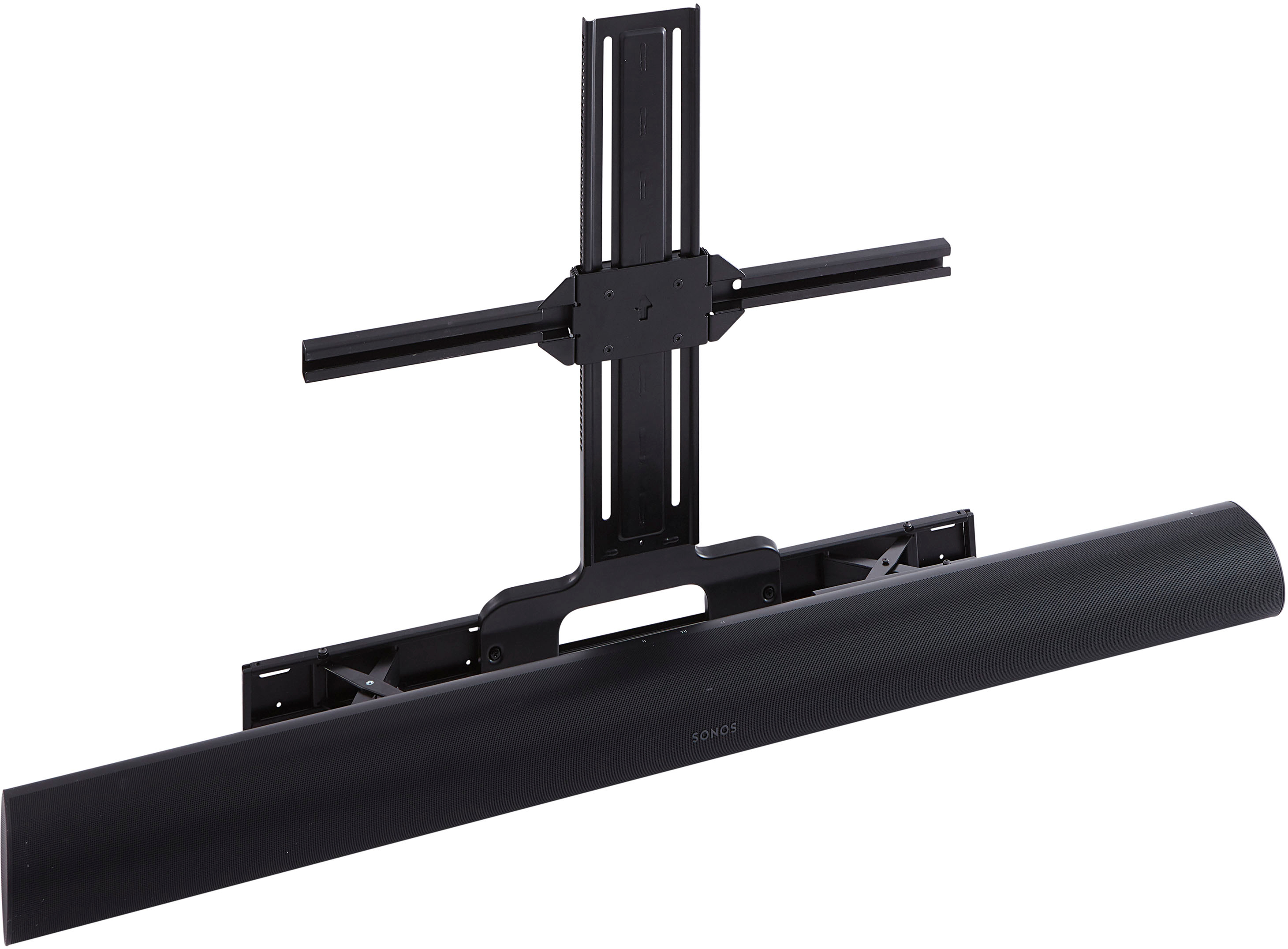 Left View: Definitive Technology - Pivoting Wall Mount for Select ProMonitor and Mythos Gem Speakers (Pair) - Black