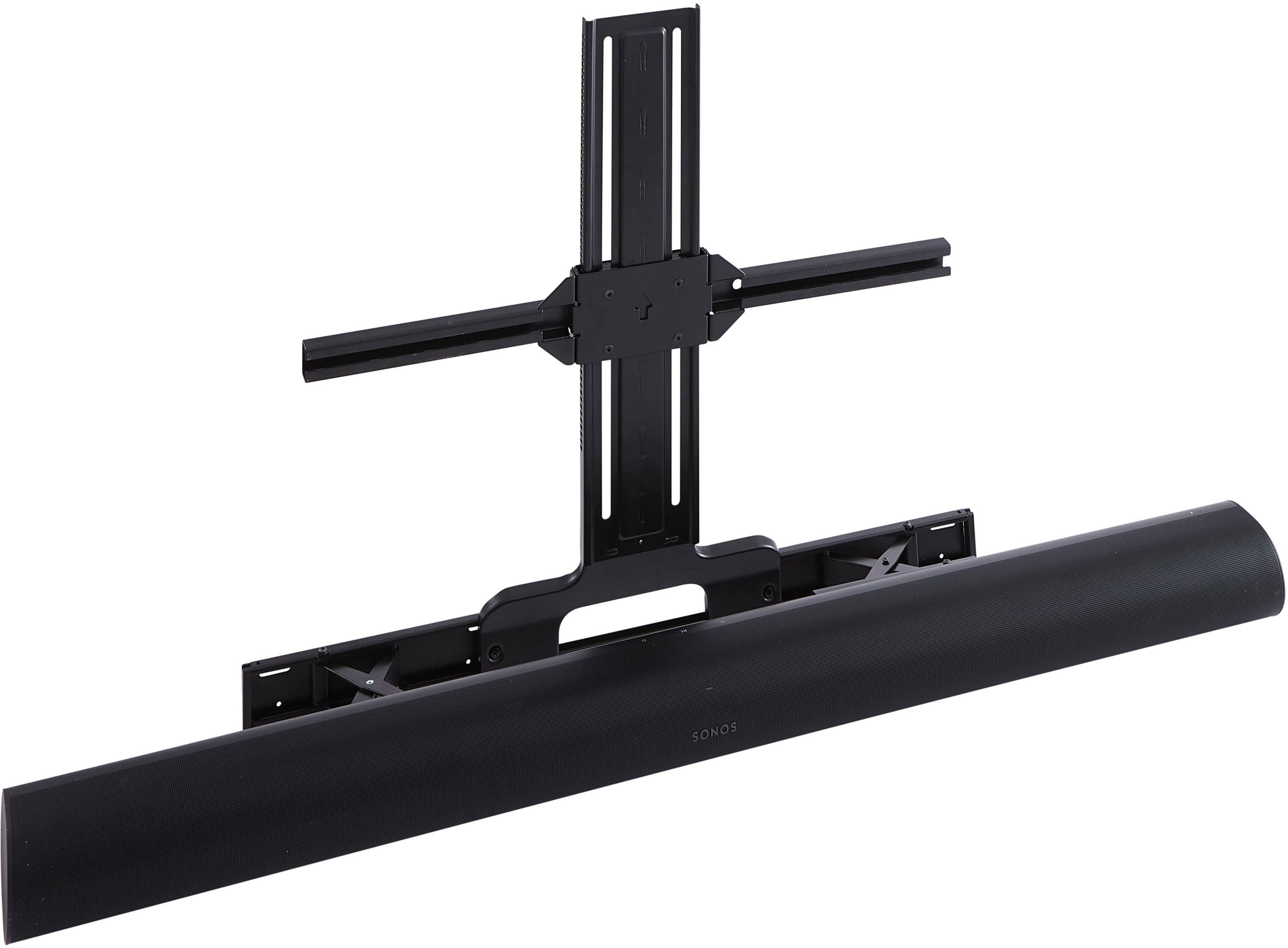 Left. Sanus - Sonos Arc Extendable Soundbar TV Mount - Compatible with TVs 50"-90" - Black.