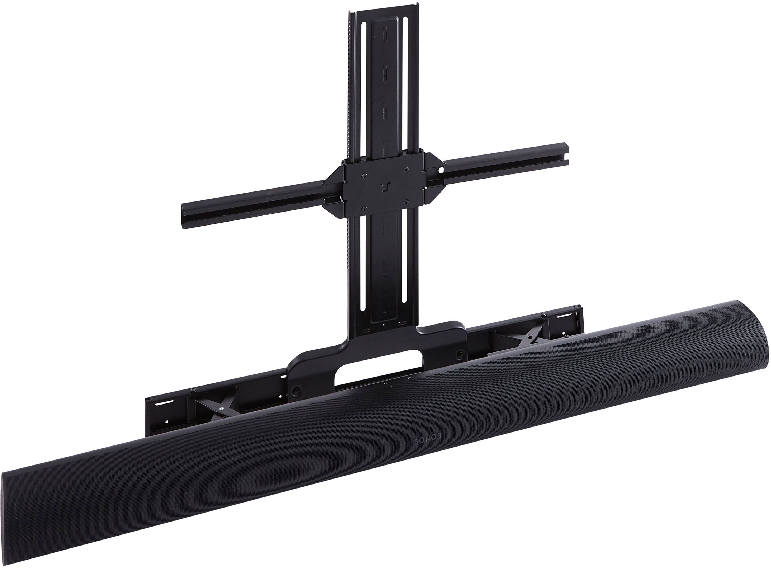 Left. Sanus - Sonos Arc Extendable Soundbar TV Mount - Compatible with TVs 50"-90" - Black.
